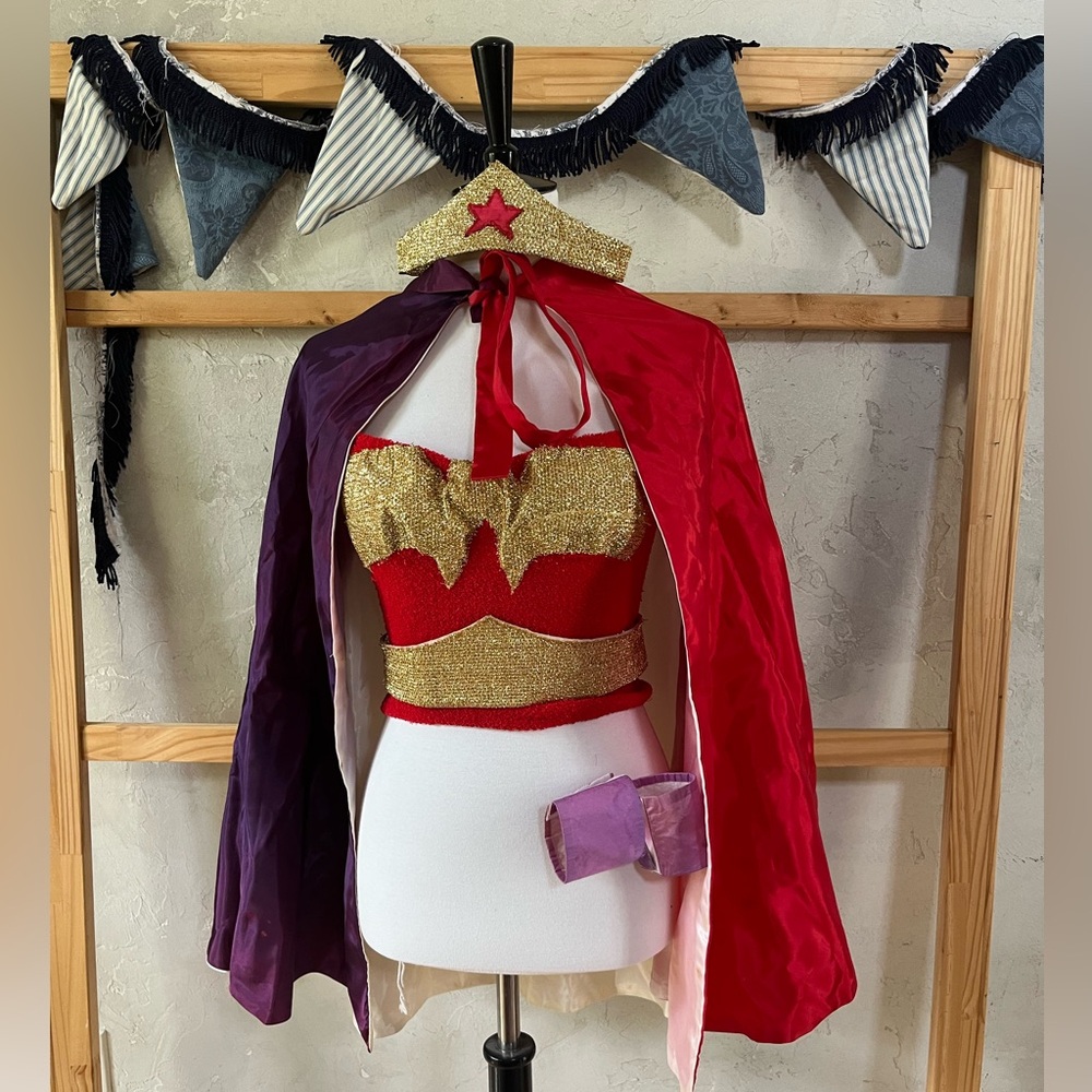Vintage Wonder Woman Costume (Lucy In Disguise)